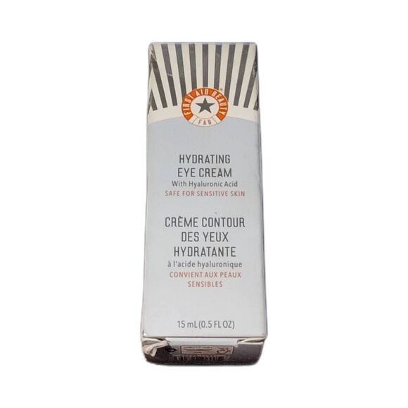 BNIB~FIRST AID BEAUTY Hydrating Eye Cream with Hyaluronic Acid~0.5 fl.oz. - Picture 2 of 2